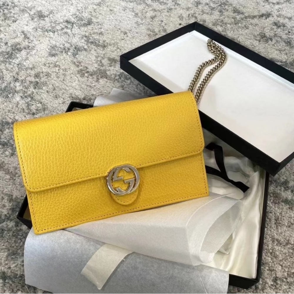 Gucci chain wallet